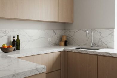 Bancadas de Cozinha em Mármore, Granito ou Quartzo