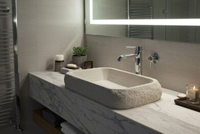 Cubas Esculpidas em Pedra para Banheiro e Lavabo