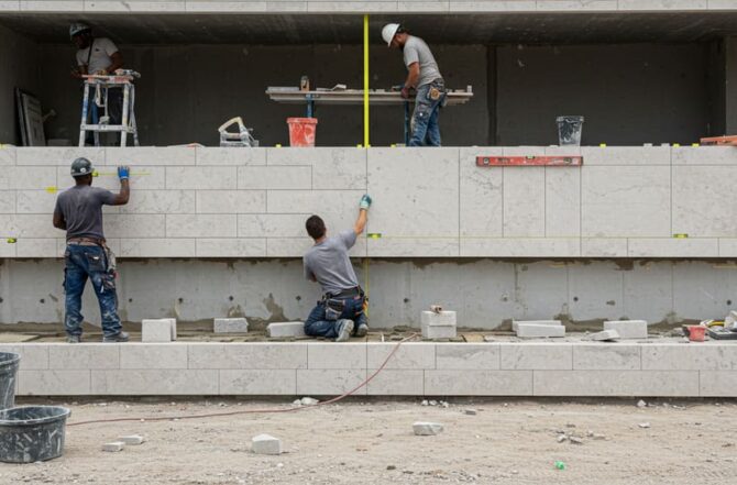 Montagem e Instalação de Pedras em Obras