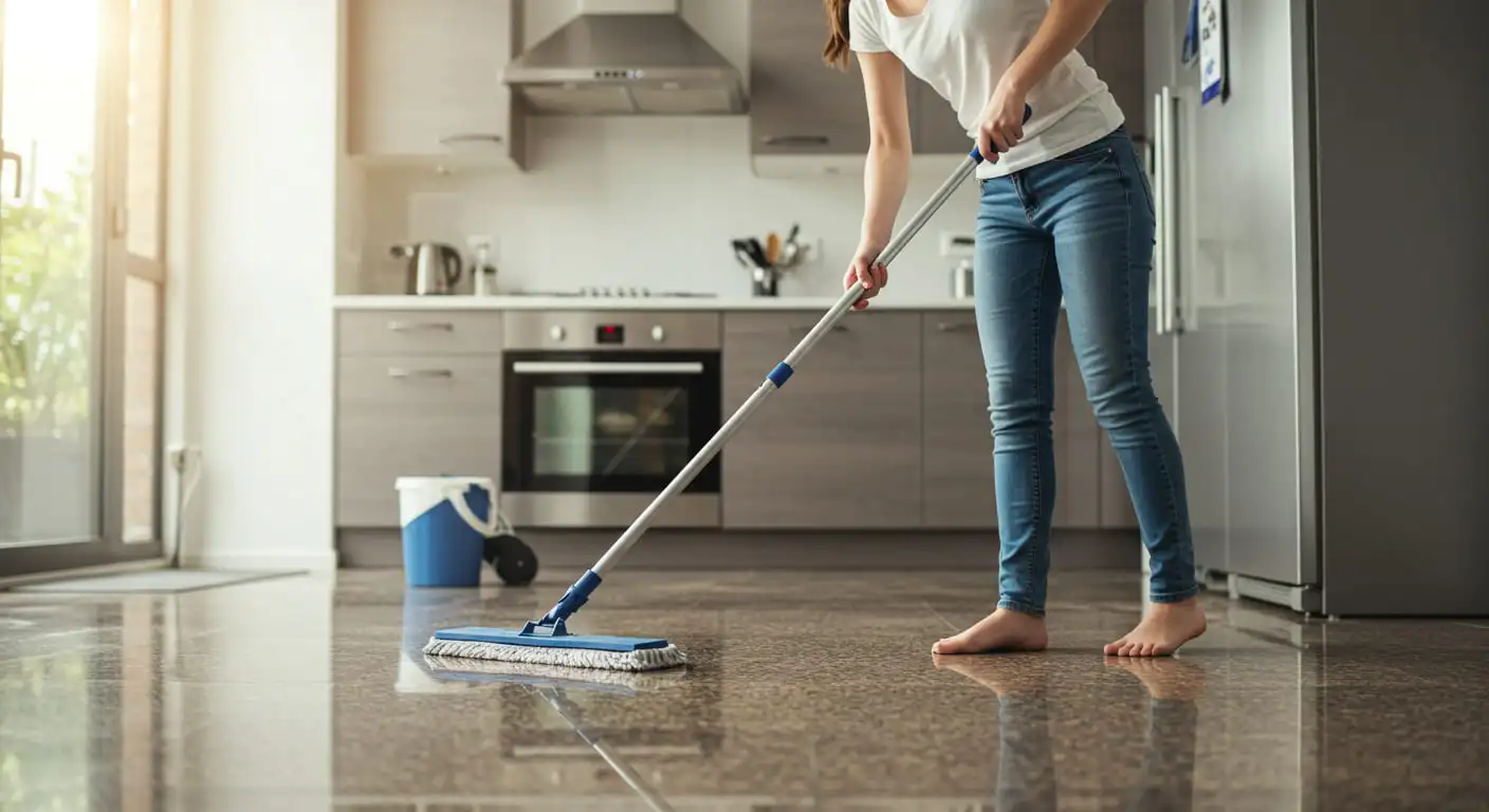 como limpar piso de granito